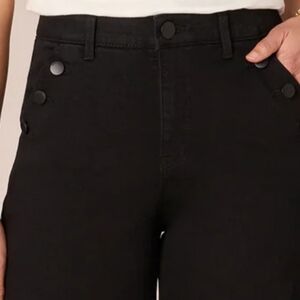 Wit & Wisdom Black Bootcut Jeans